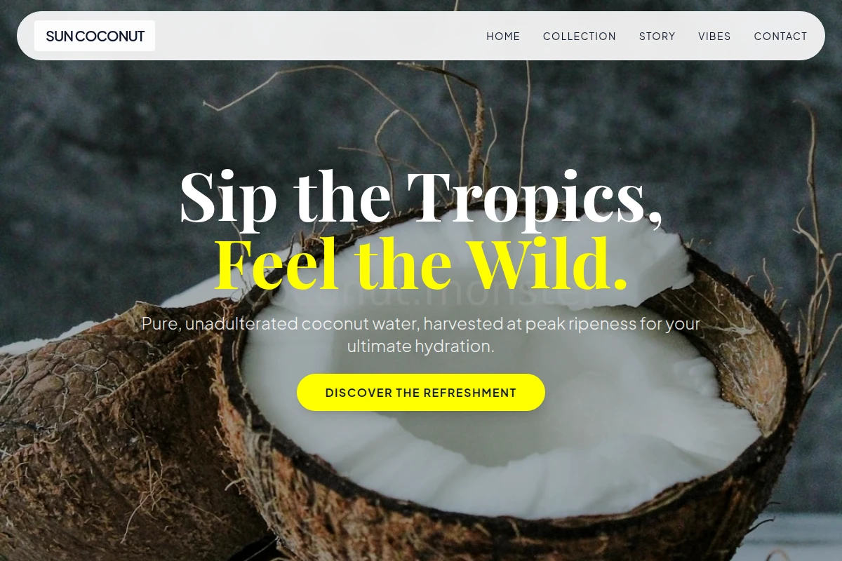 Sun Coconut Water