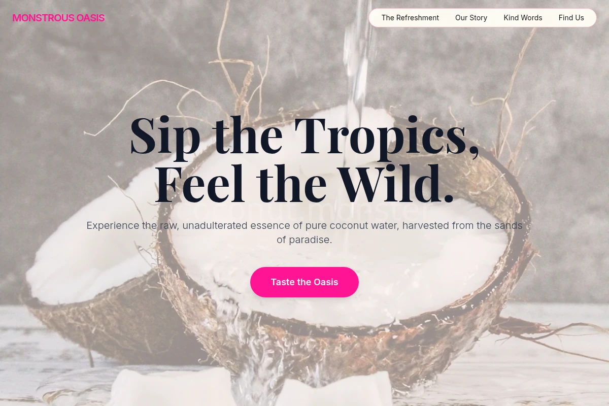 Sand Coconut Water