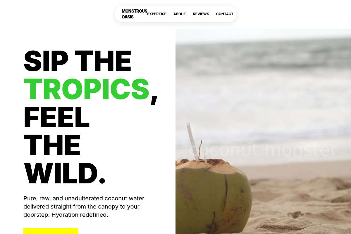 Wild Coconut Water