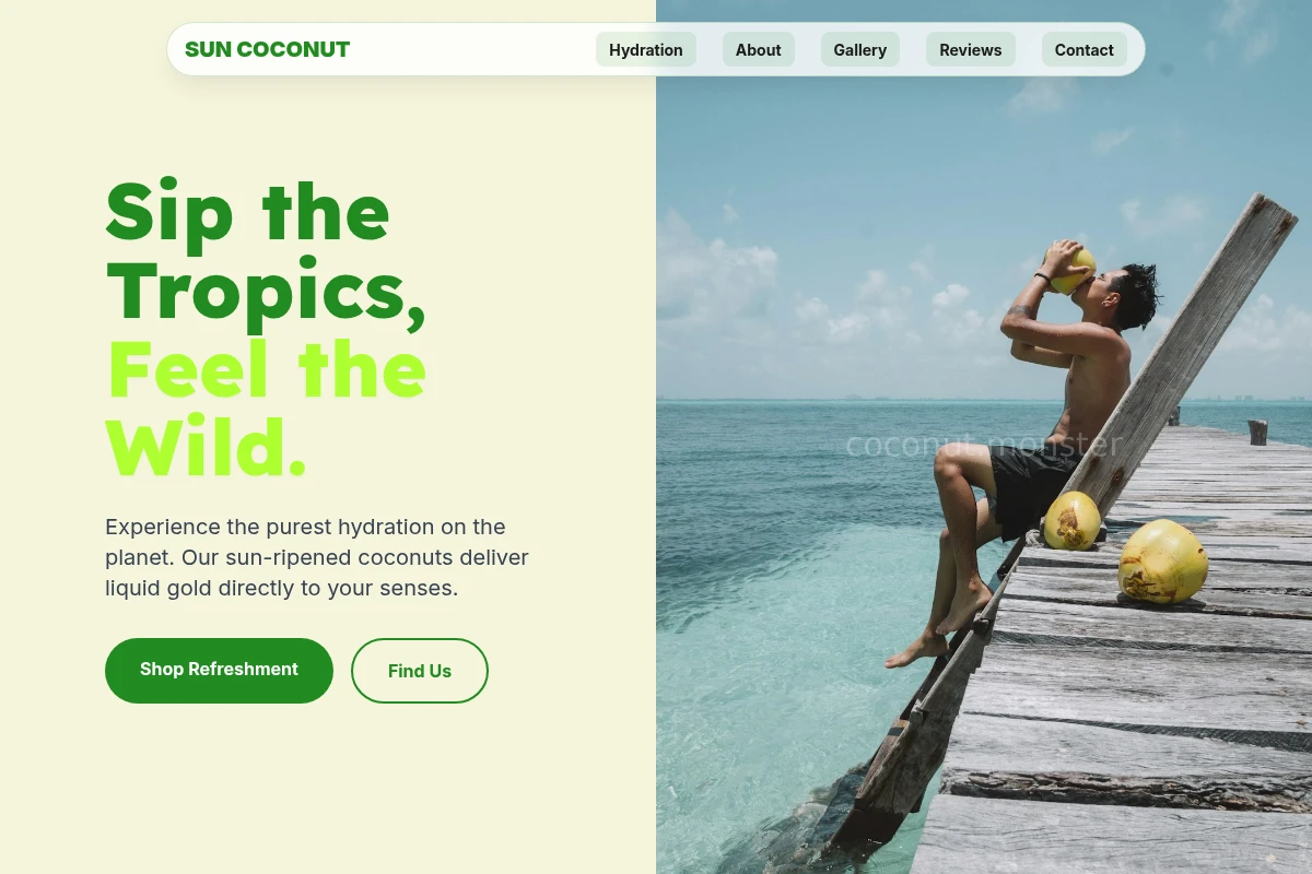 Sun Coconut Water