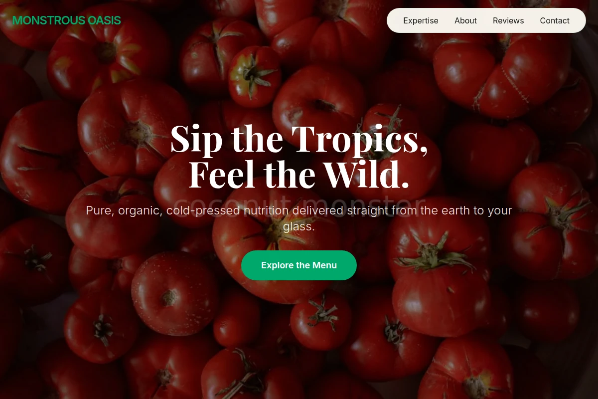 Juice Organic Food
