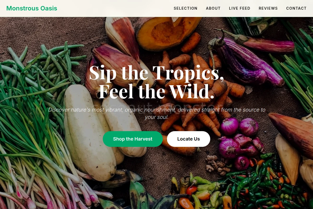 Monster Organic Food